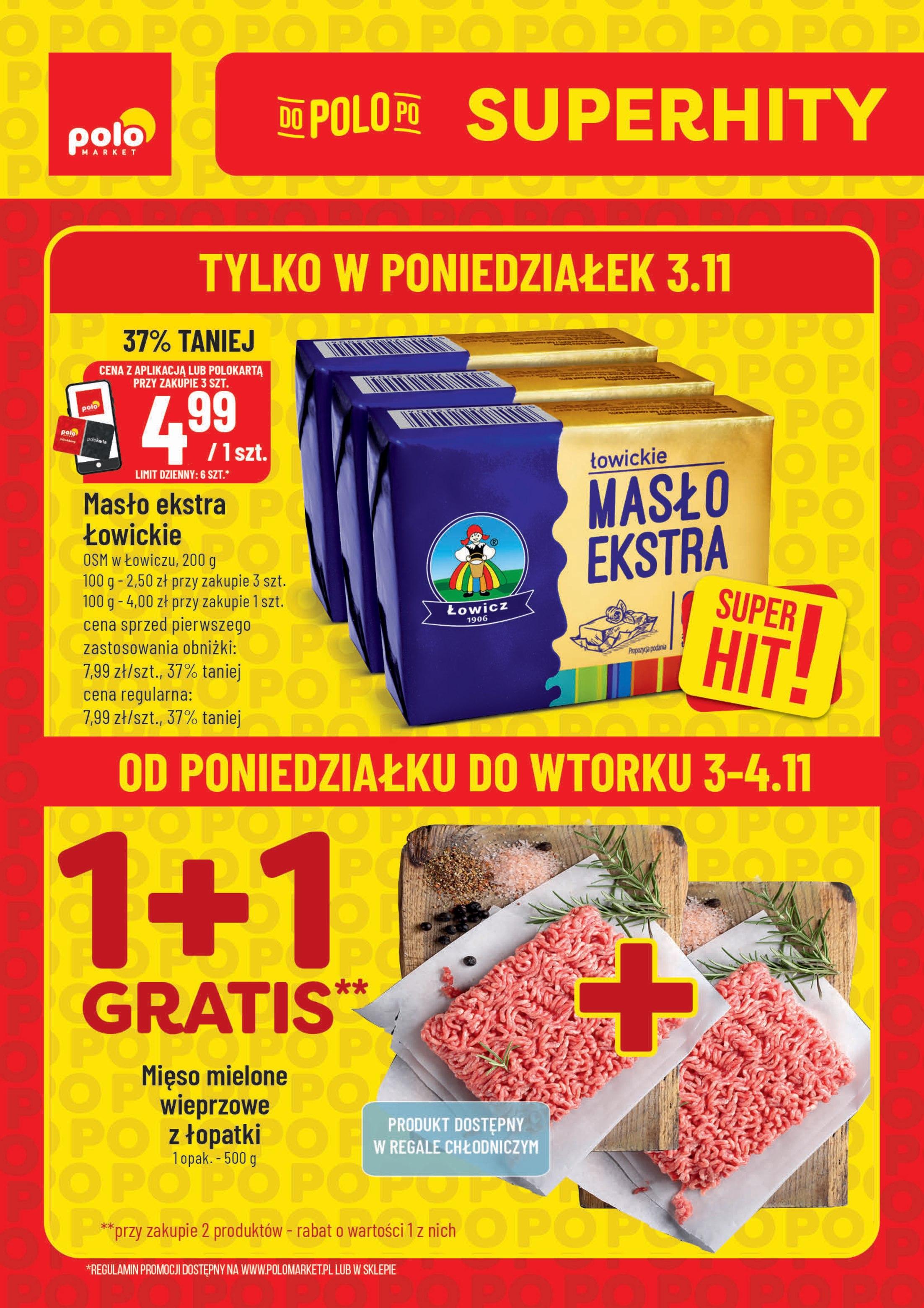 Gazetka promocyjna POLOmarket str. 1