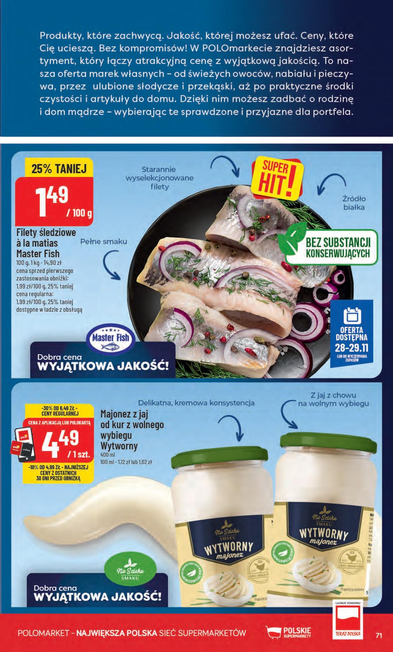 Gazetka promocyjna POLOmarket str. 71