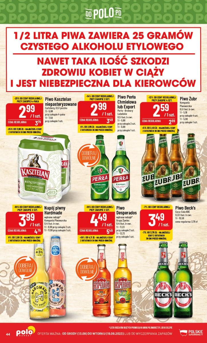 Gazetka promocyjna POLOmarket str. 44