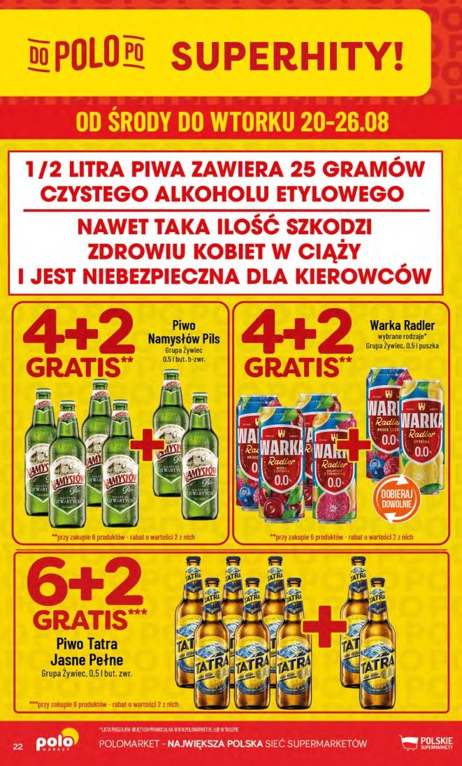 Gazetka promocyjna POLOmarket str. 22
