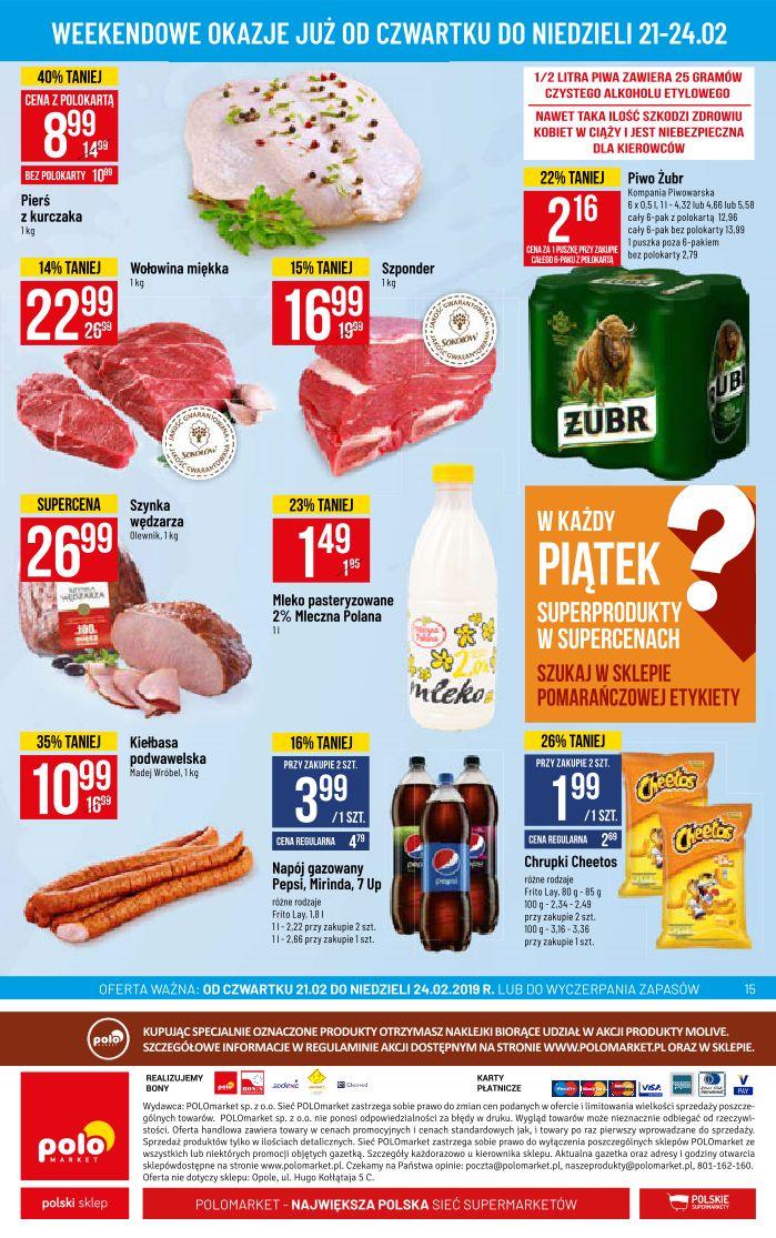 Gazetka promocyjna POLOmarket str. 15