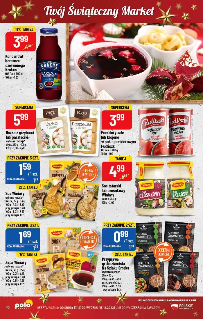Gazetka promocyjna POLOmarket str. 40