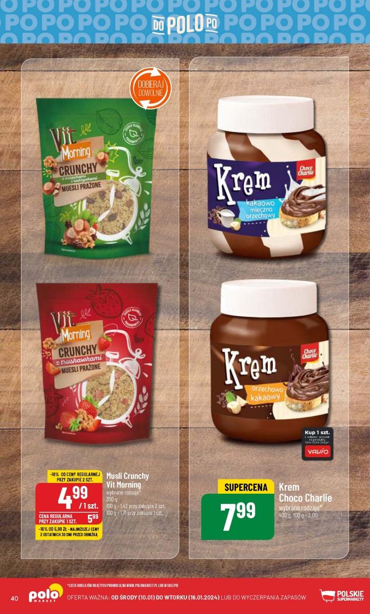 Gazetka promocyjna POLOmarket str. 40