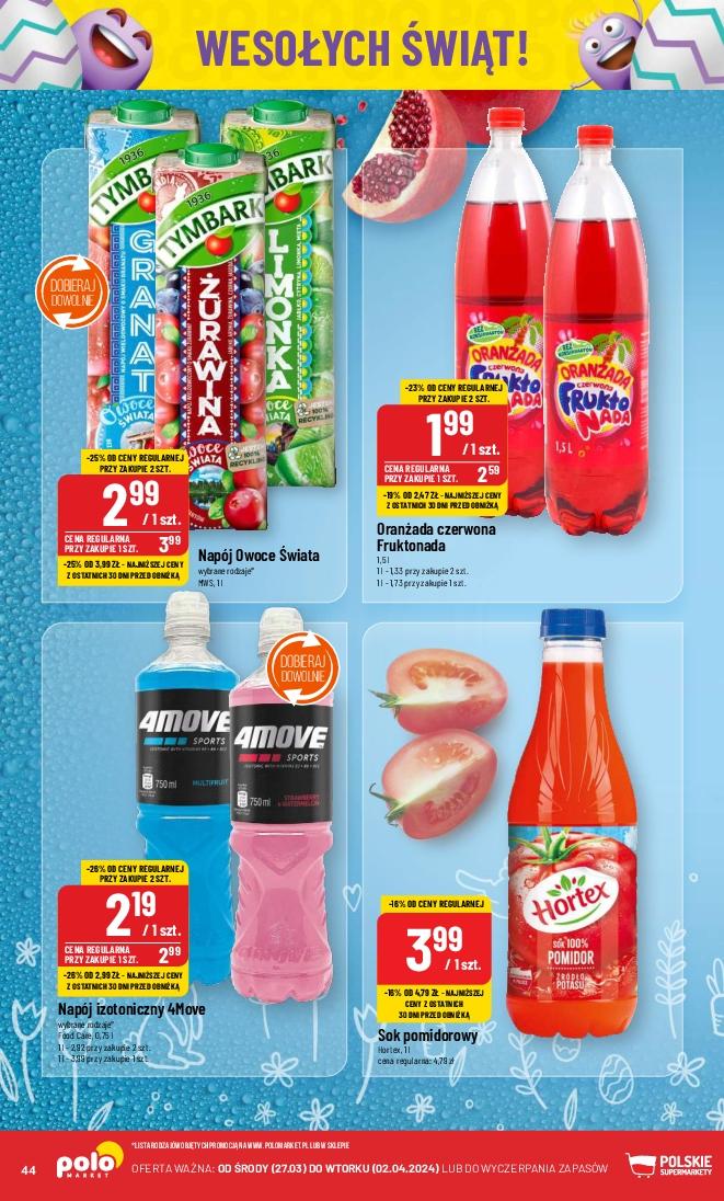 Gazetka promocyjna POLOmarket str. 44