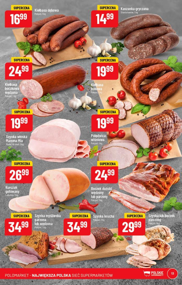 Gazetka promocyjna POLOmarket str. 13