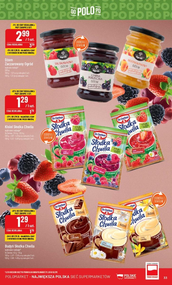 Gazetka promocyjna POLOmarket str. 33