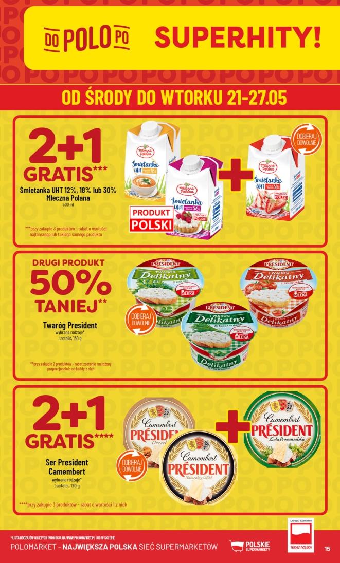 Gazetka promocyjna POLOmarket str. 15