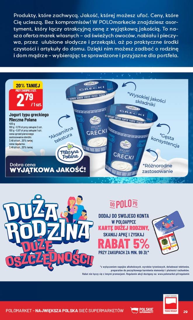 Gazetka promocyjna POLOmarket str. 29