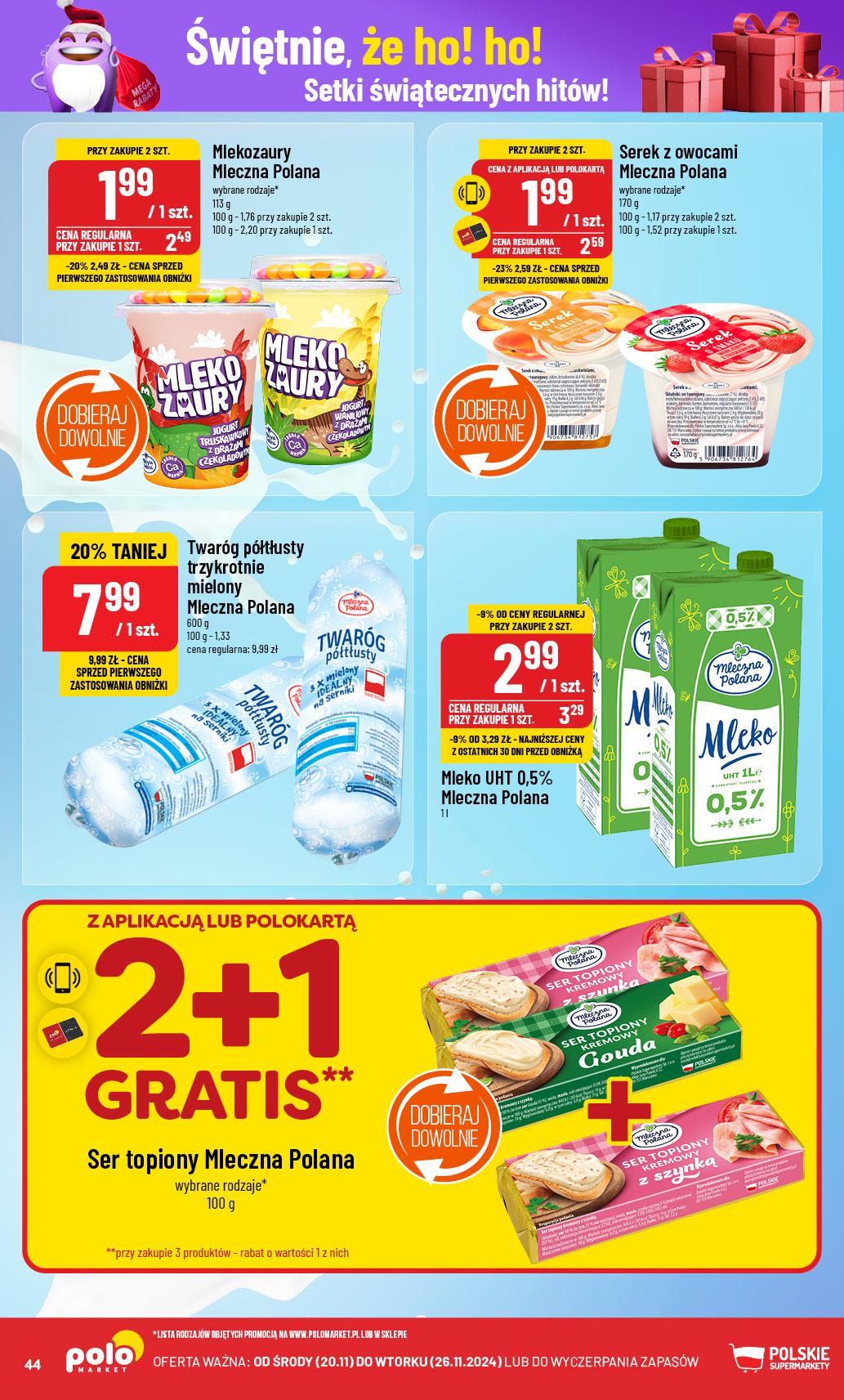 Gazetka promocyjna POLOmarket str. 44