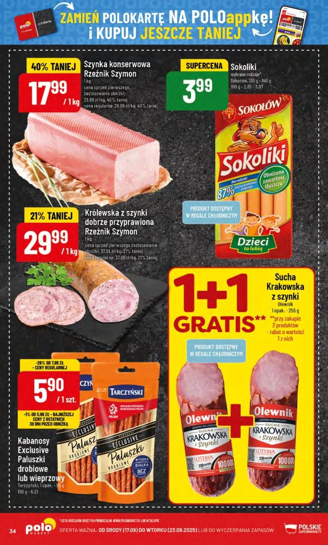 Gazetka promocyjna POLOmarket str. 34