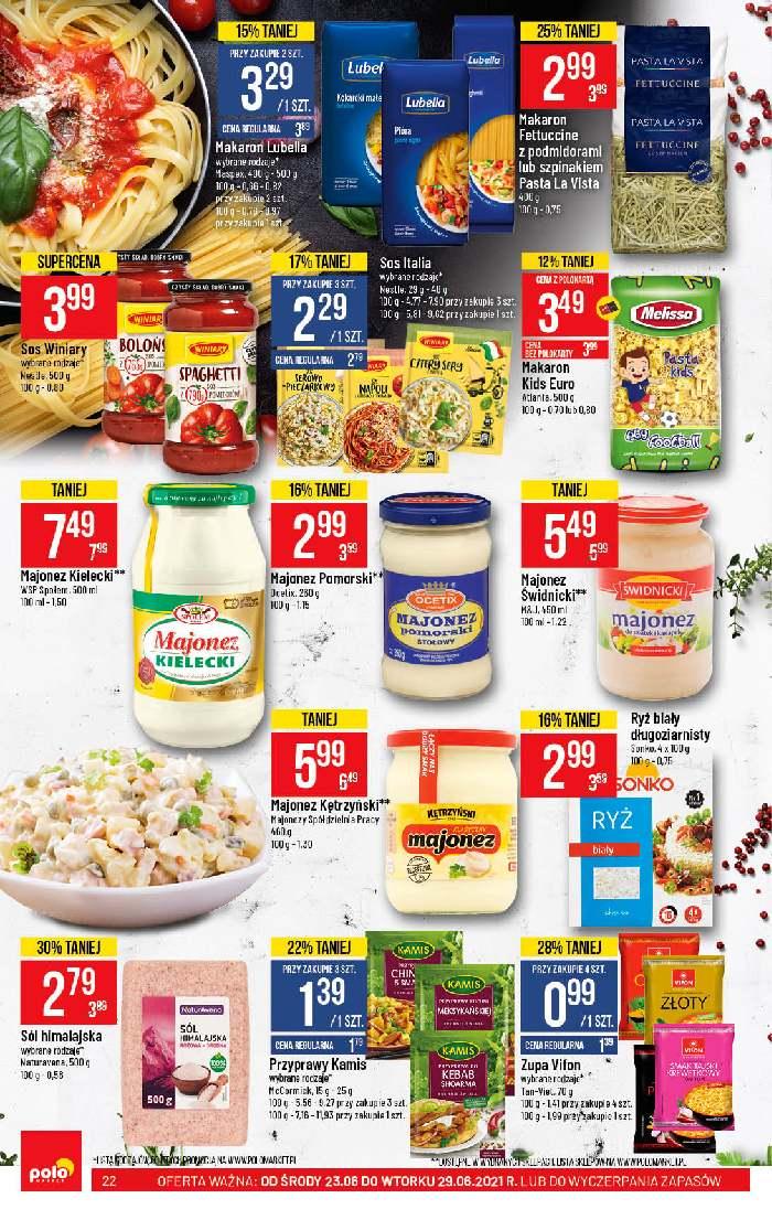 Gazetka promocyjna POLOmarket str. 22