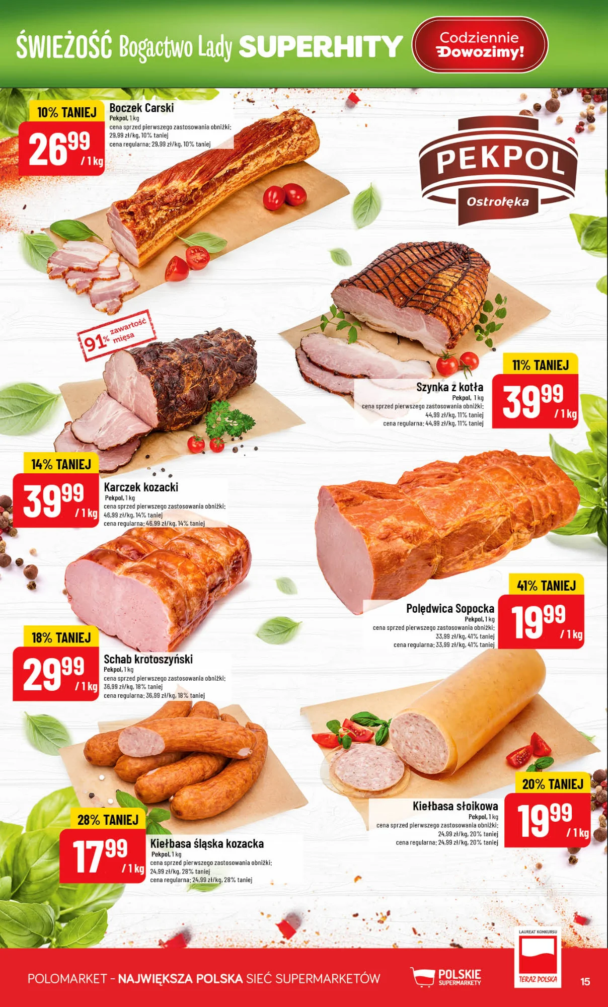 Gazetka promocyjna POLOmarket str. 15