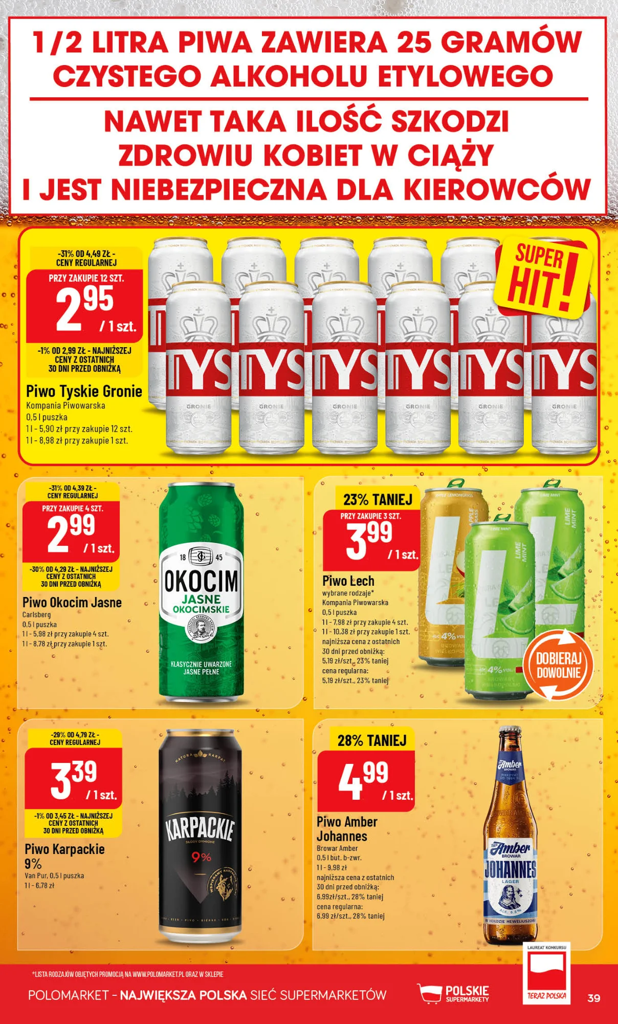 Gazetka promocyjna POLOmarket str. 39