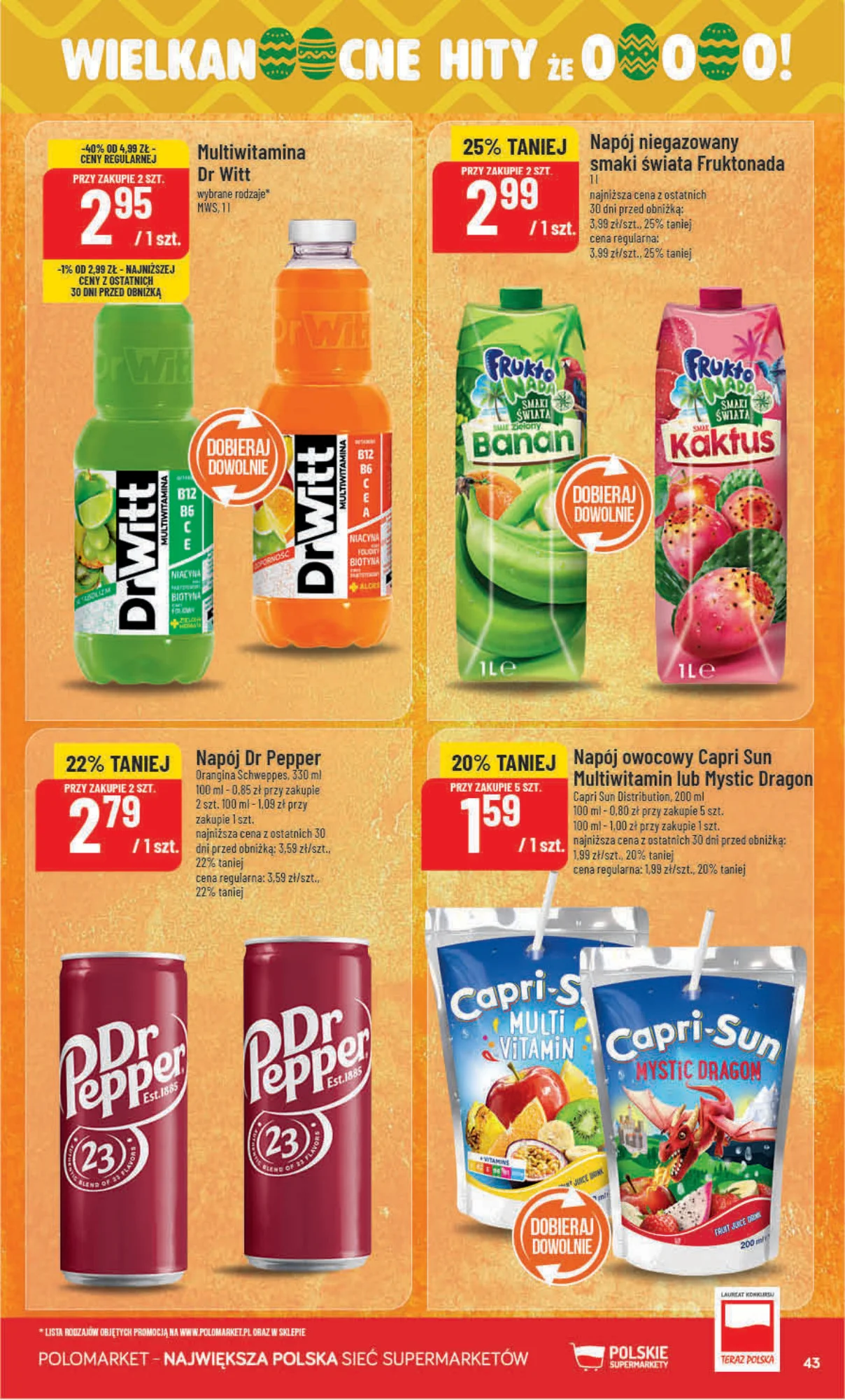 Gazetka promocyjna POLOmarket str. 43
