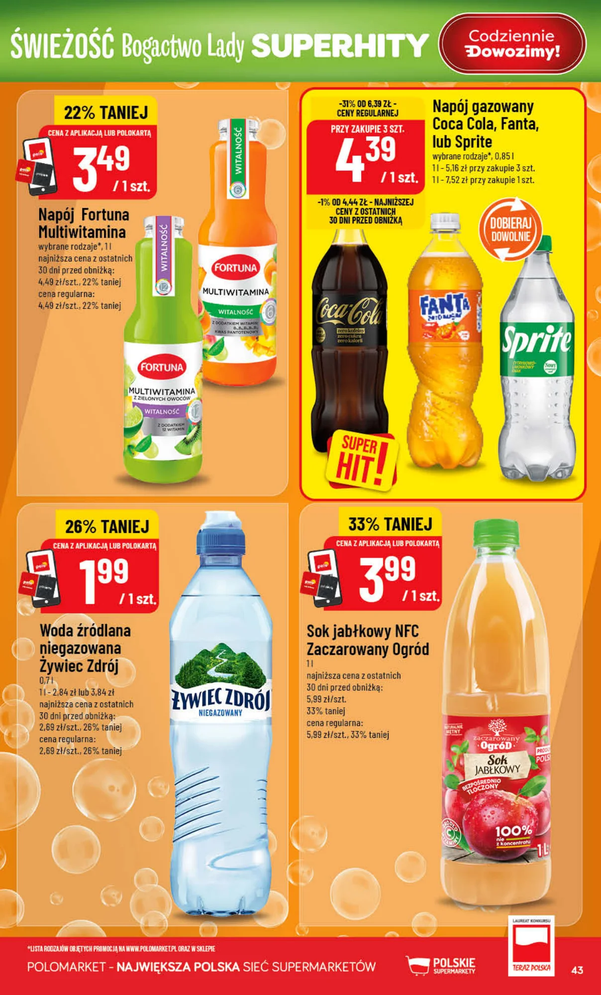 Gazetka promocyjna POLOmarket str. 43