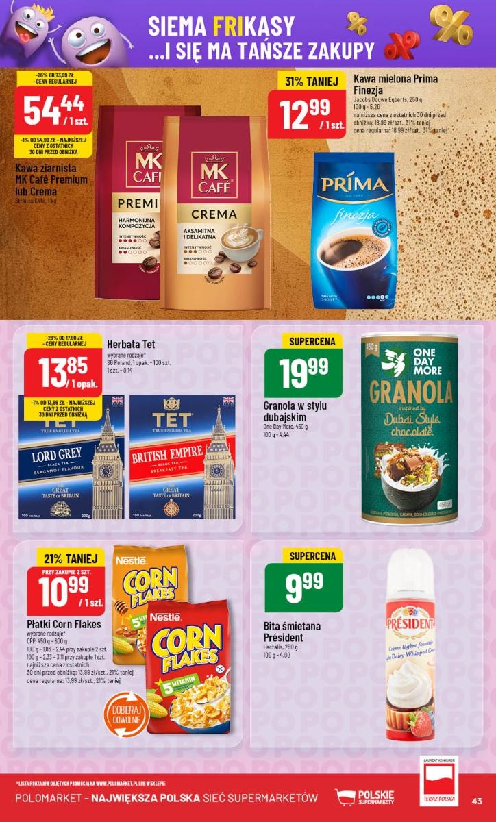 Gazetka promocyjna POLOmarket str. 43