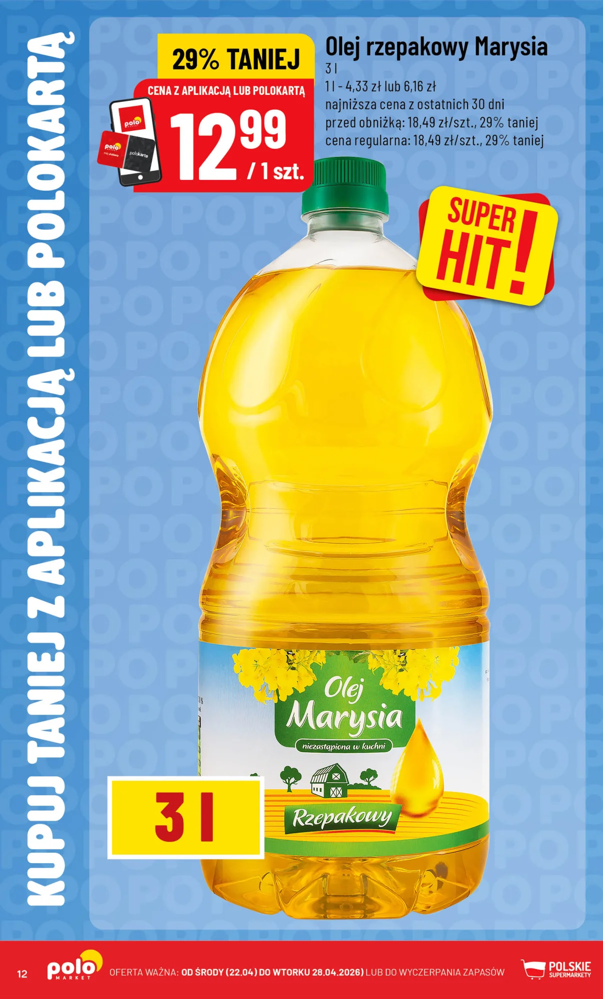 Gazetka promocyjna POLOmarket str. 12