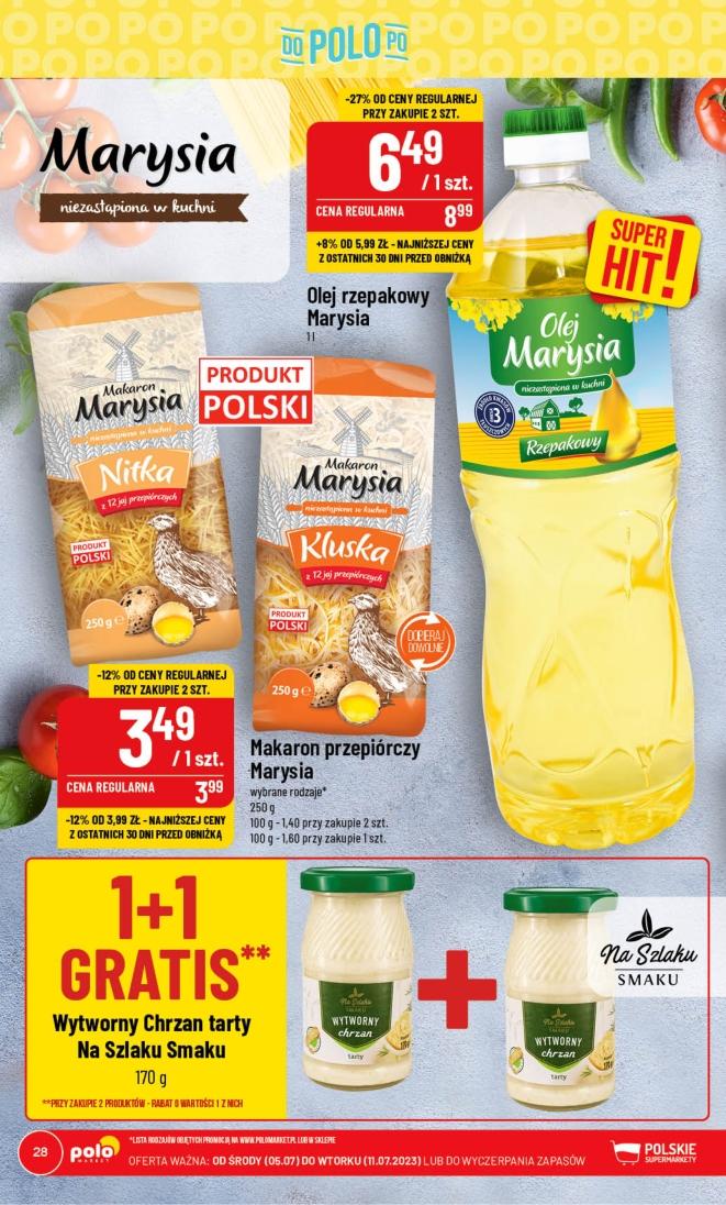Gazetka promocyjna POLOmarket str. 28