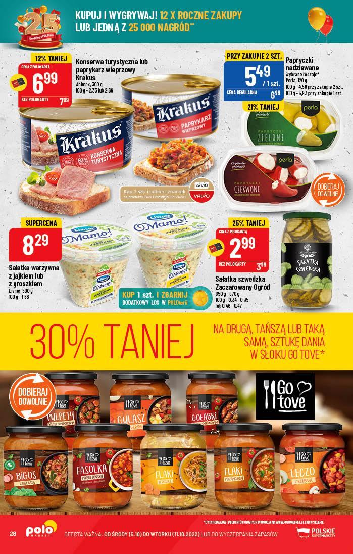Gazetka promocyjna POLOmarket str. 28