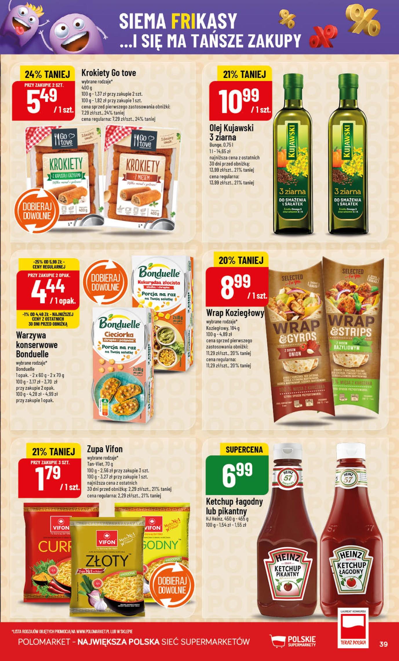 Gazetka promocyjna POLOmarket str. 39