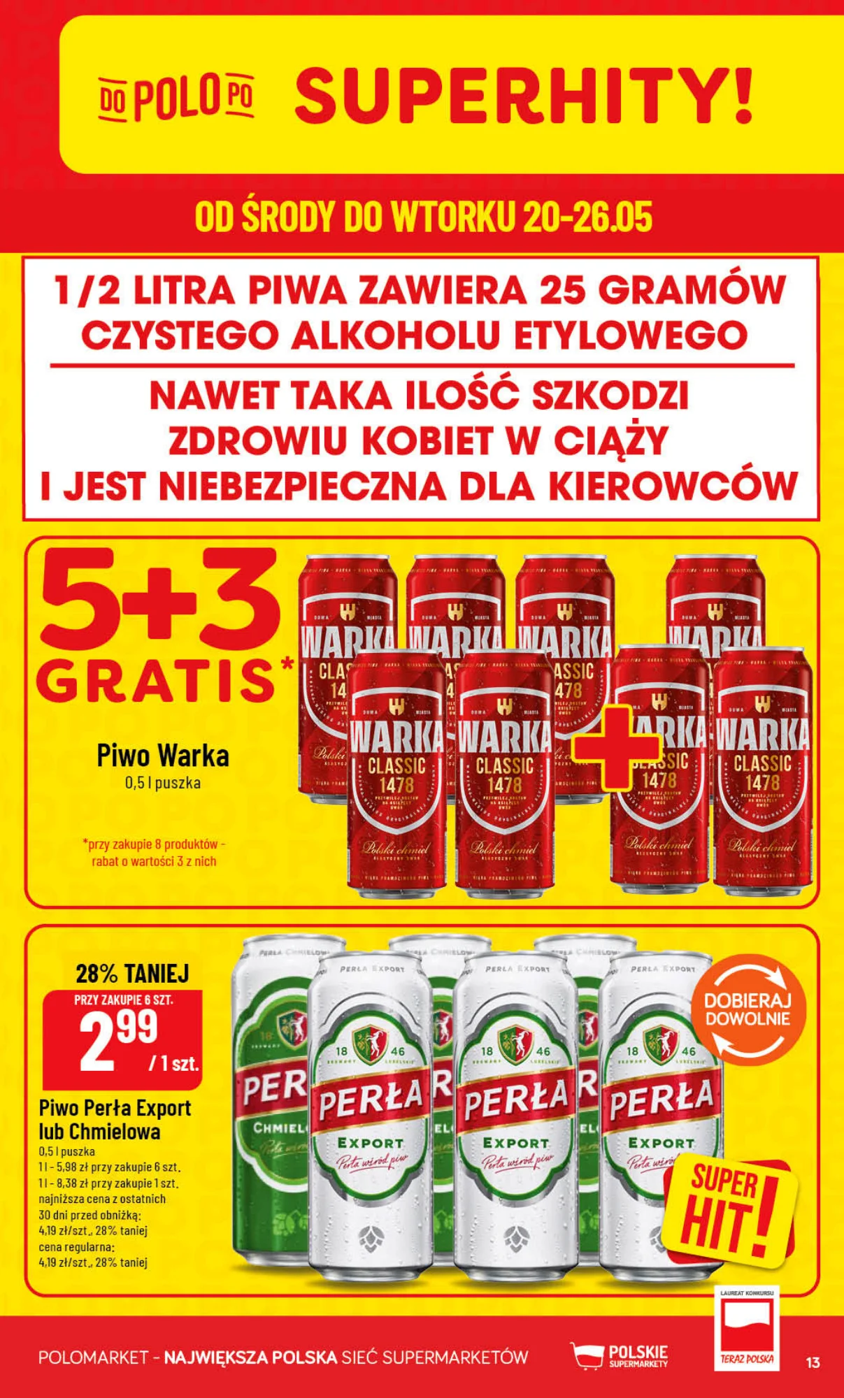 Gazetka promocyjna POLOmarket str. 13