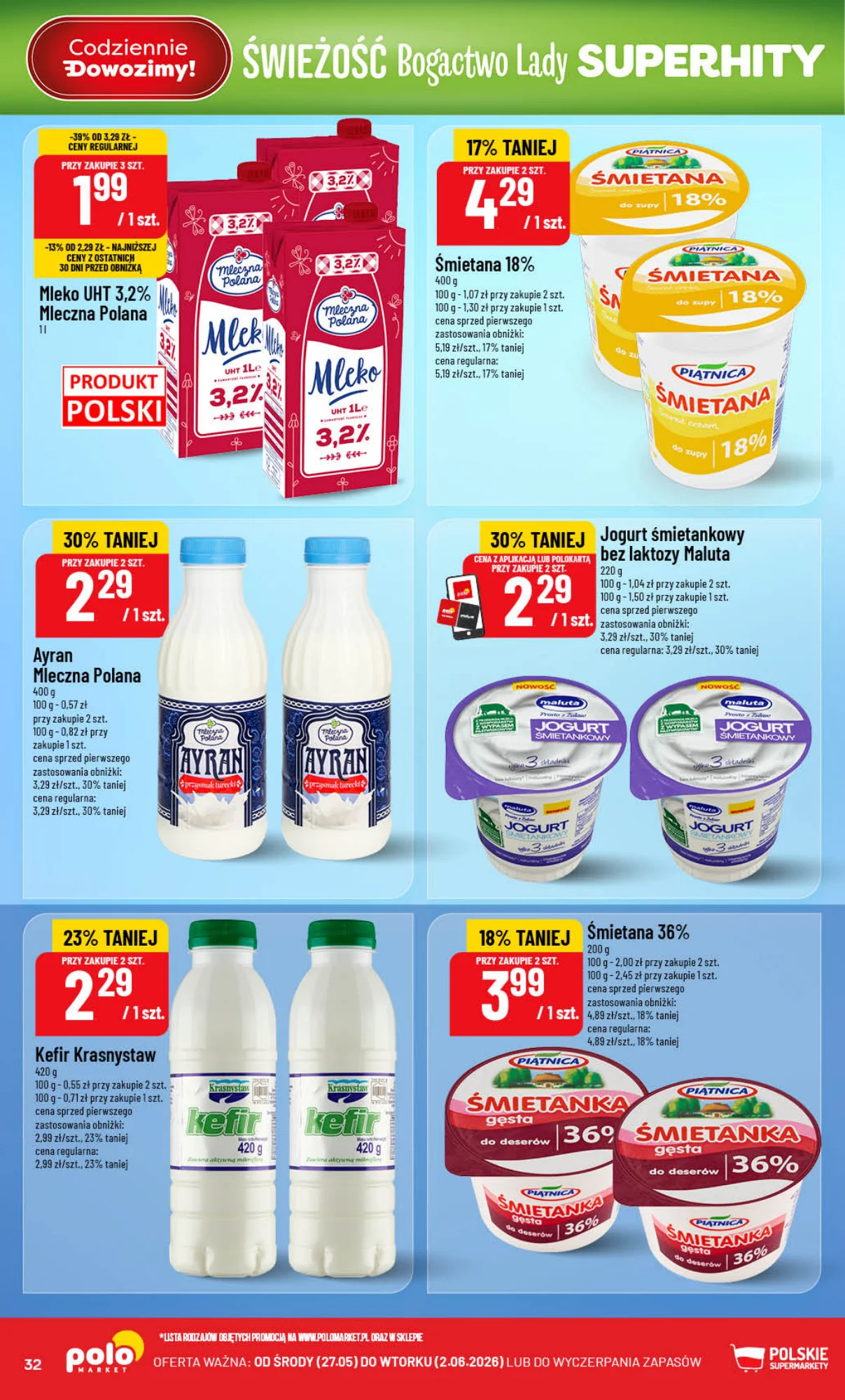 Gazetka promocyjna POLOmarket str. 32