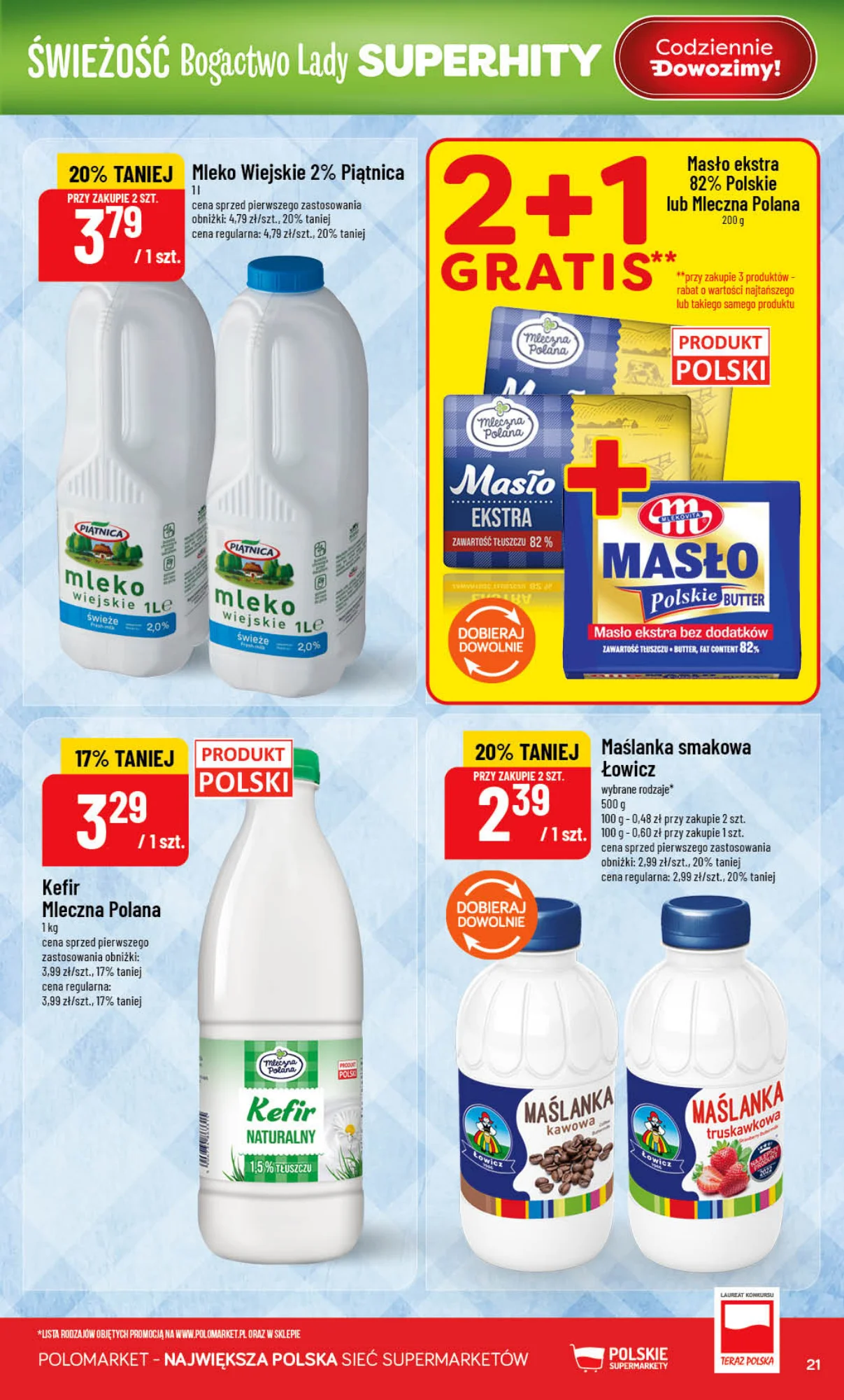 Gazetka promocyjna POLOmarket str. 21