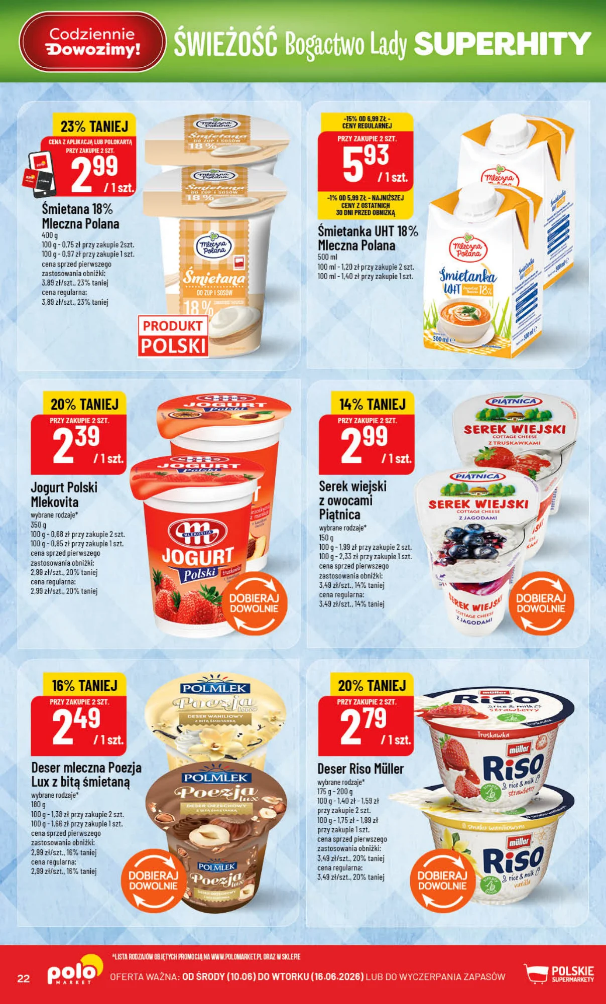 Gazetka promocyjna POLOmarket str. 22