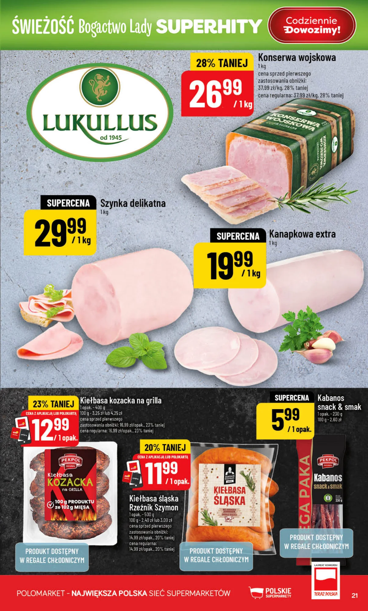 Gazetka promocyjna POLOmarket str. 21