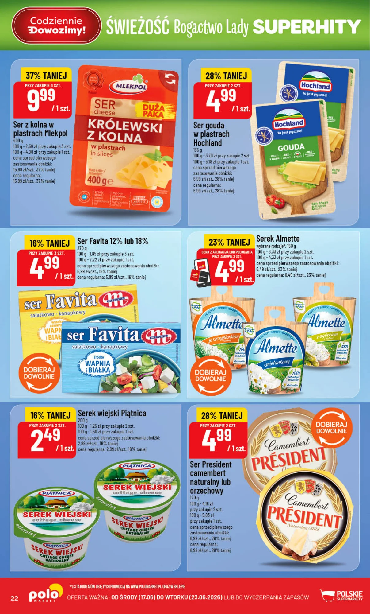 Gazetka promocyjna POLOmarket str. 22