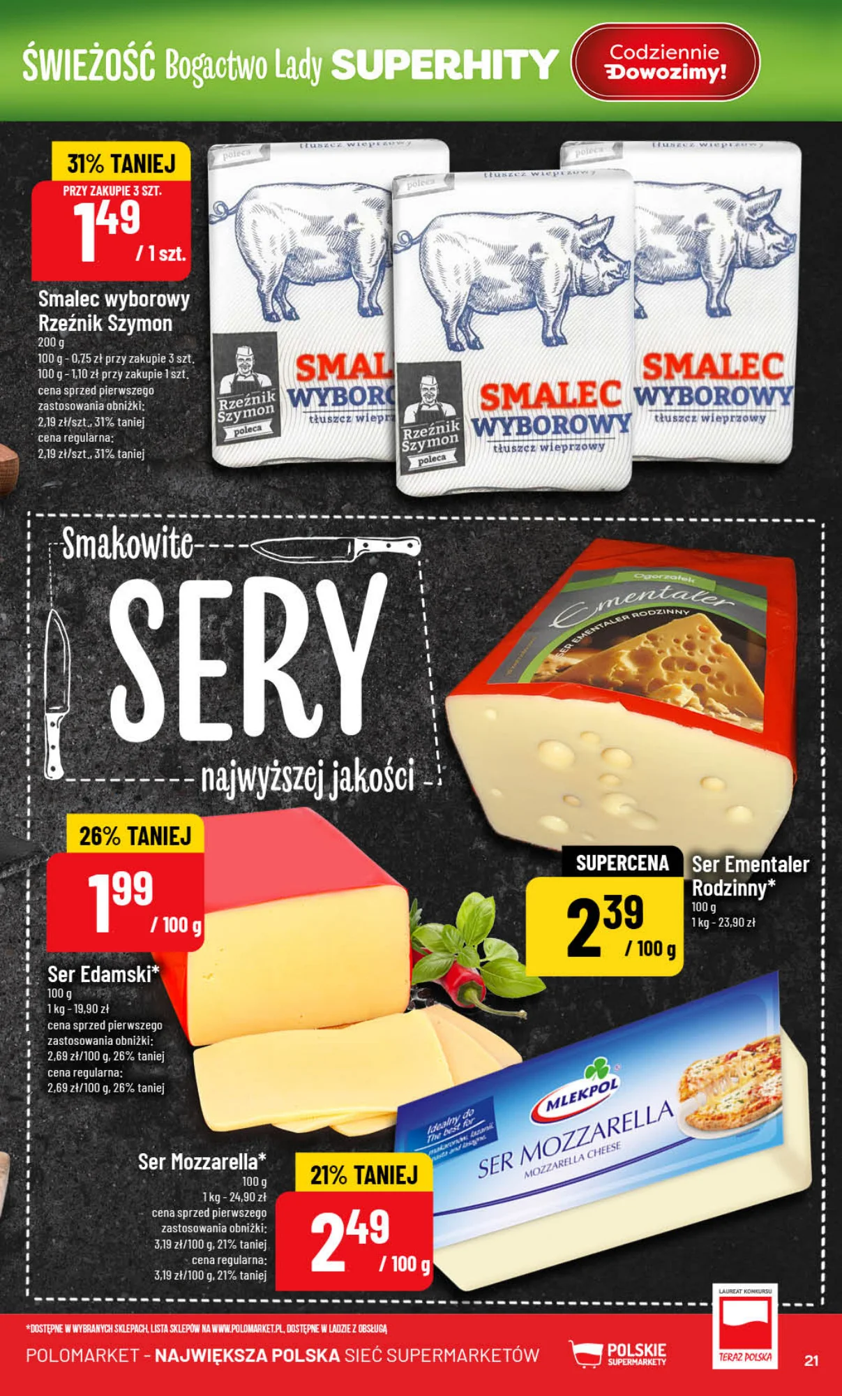 Gazetka promocyjna POLOmarket str. 21