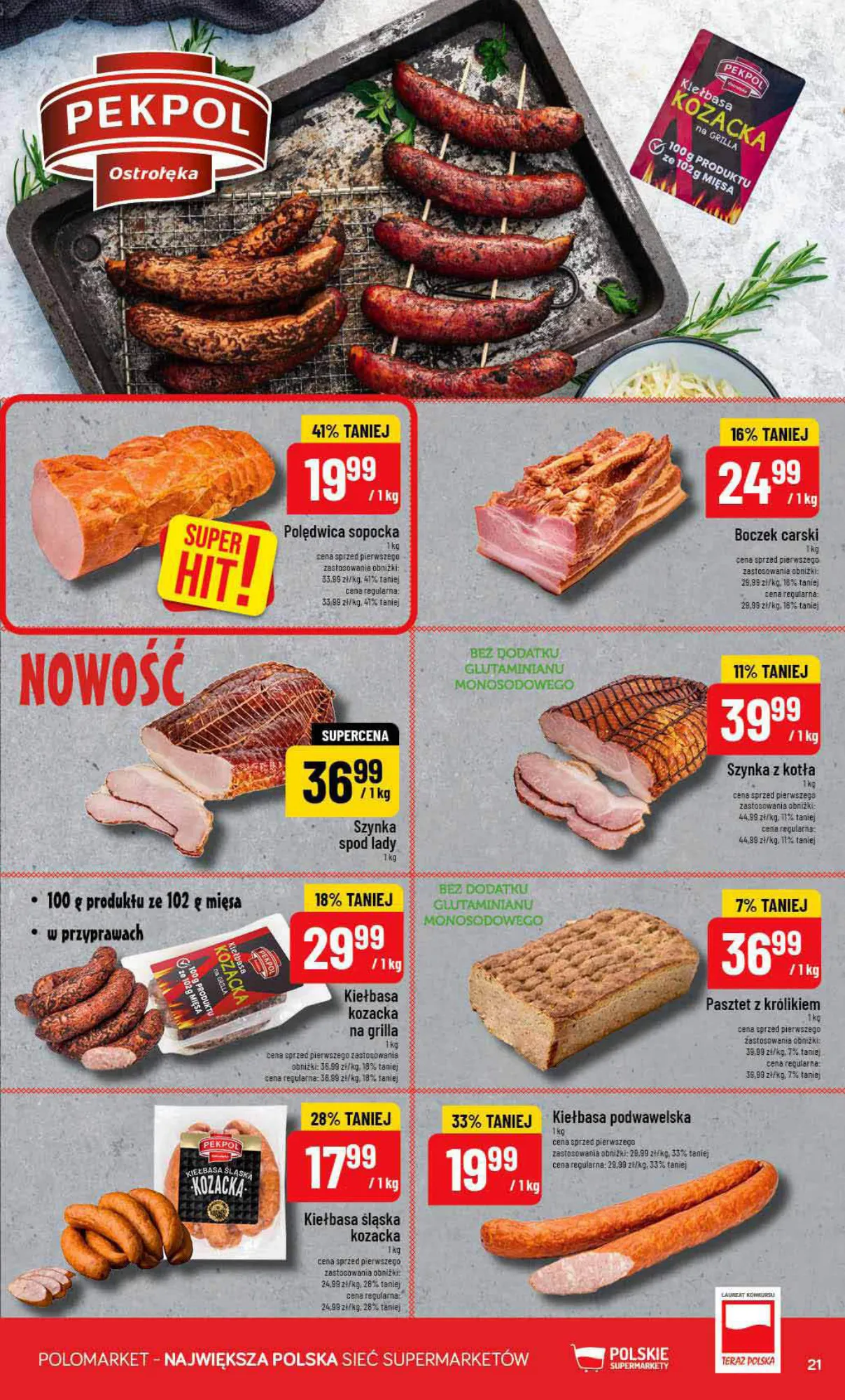 Gazetka promocyjna POLOmarket str. 21