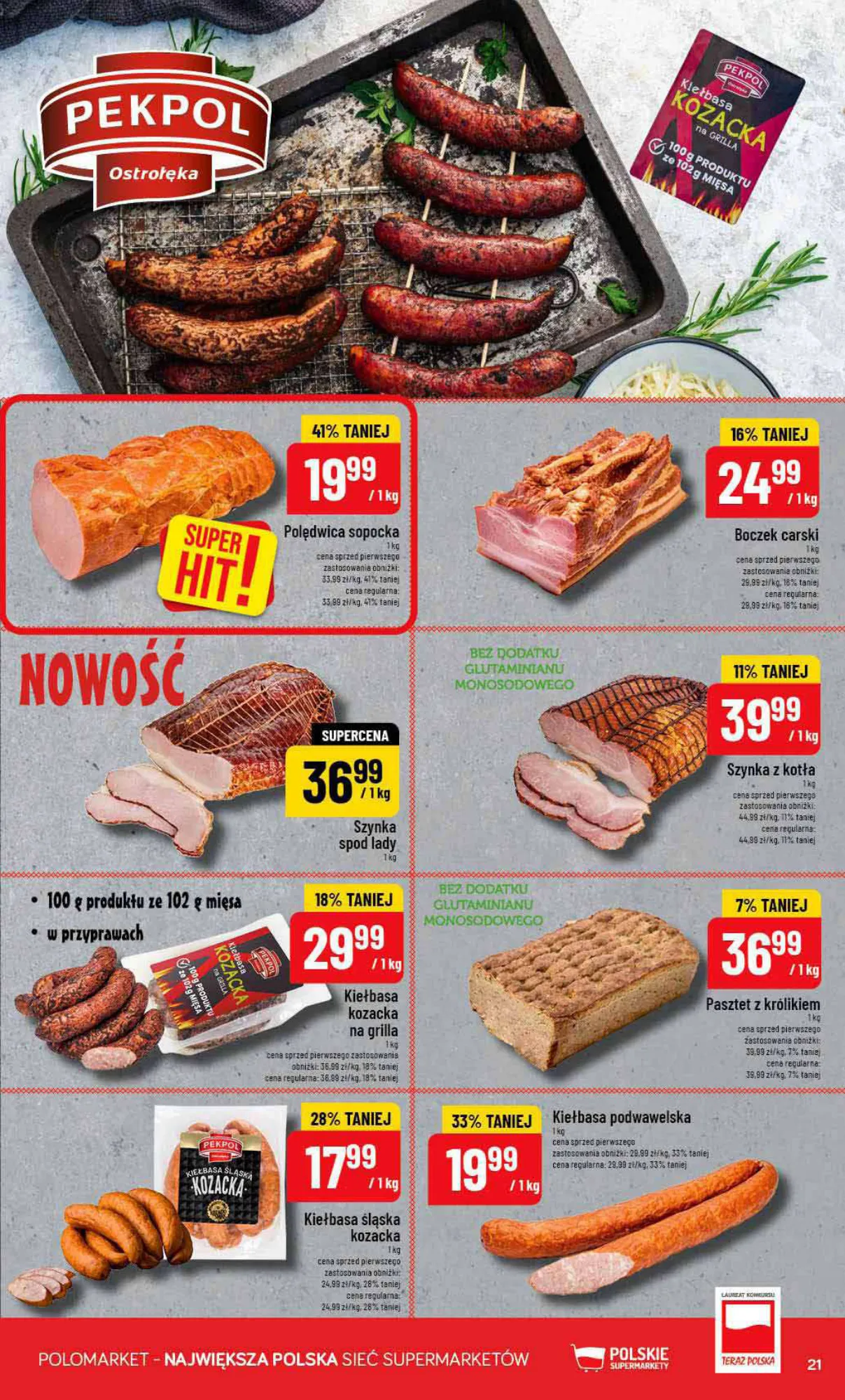 Gazetka promocyjna POLOmarket str. 21