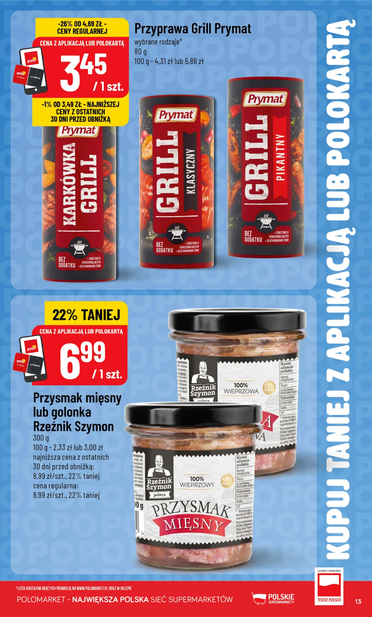 Gazetka promocyjna POLOmarket str. 13
