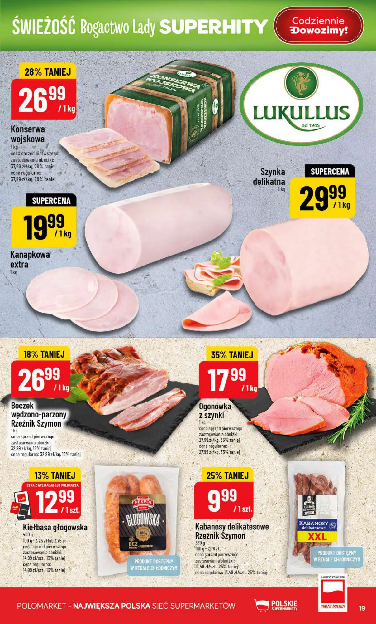 Gazetka promocyjna POLOmarket str. 19