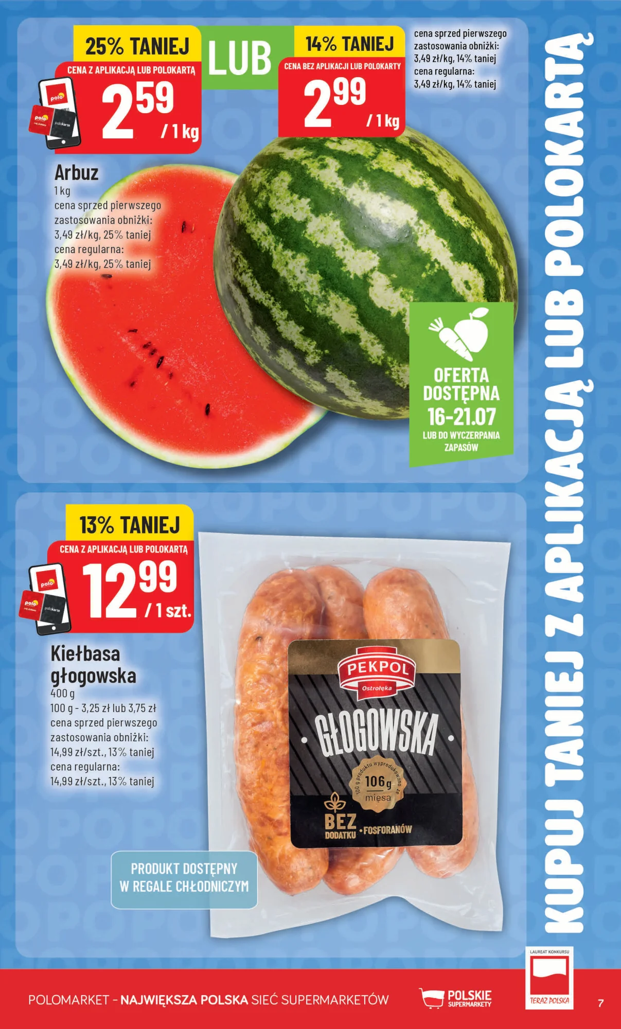 Gazetka promocyjna POLOmarket str. 7