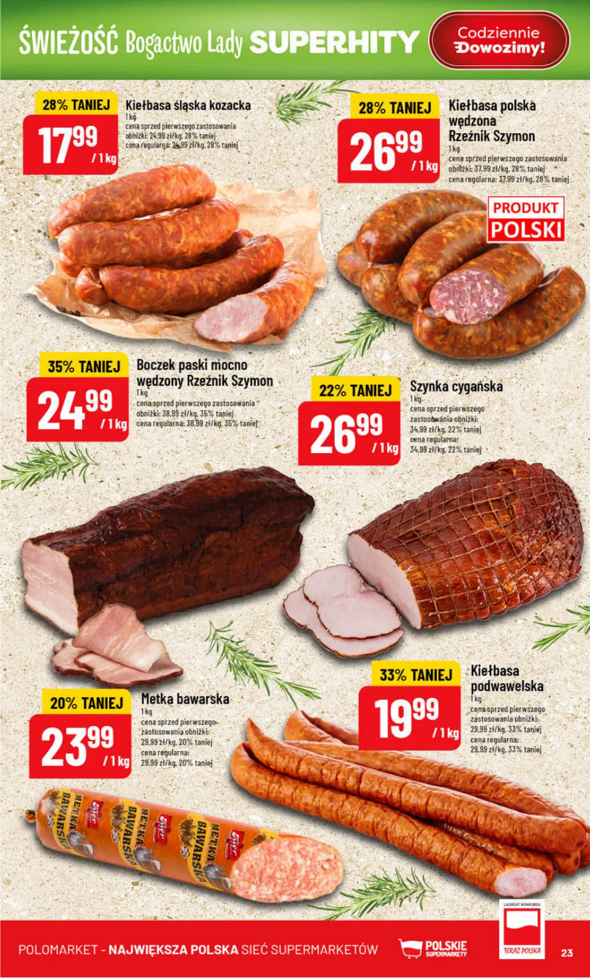 Gazetka promocyjna POLOmarket str. 23