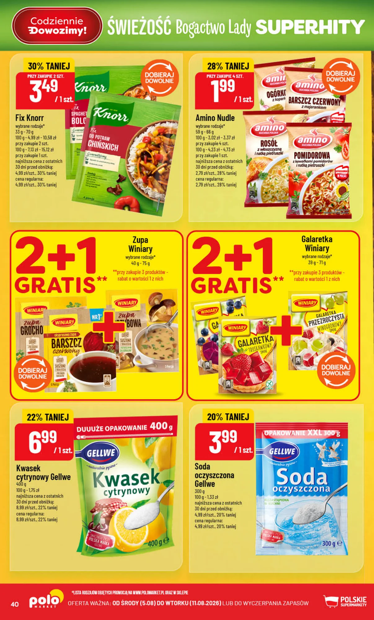 Gazetka promocyjna POLOmarket str. 40