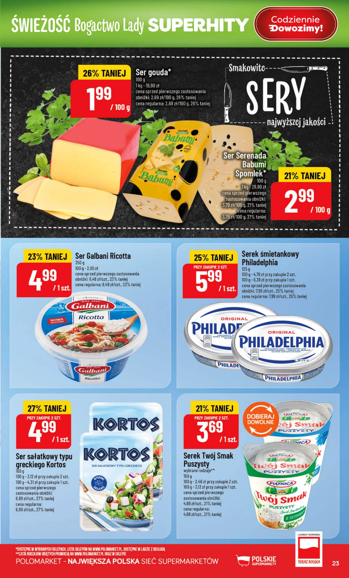 Gazetka promocyjna POLOmarket str. 23