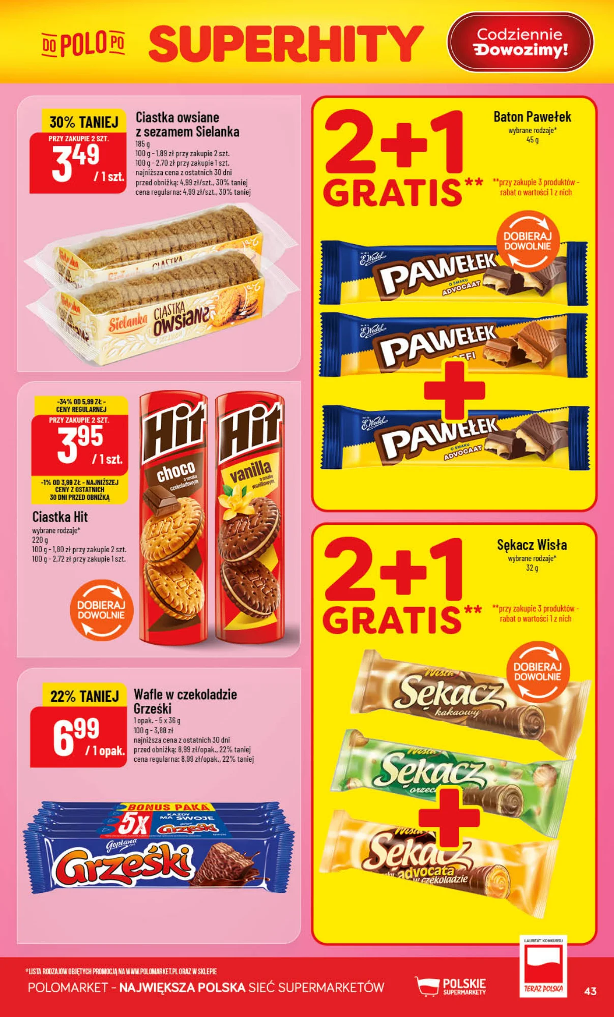 Gazetka promocyjna POLOmarket str. 43