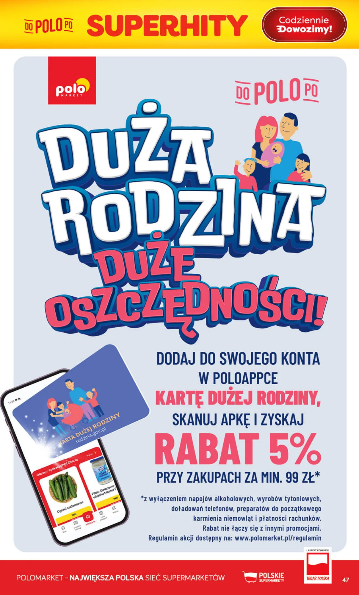 Gazetka promocyjna POLOmarket str. 47