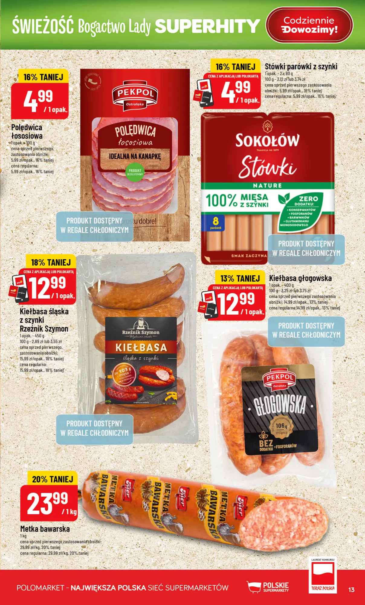 Gazetka promocyjna POLOmarket str. 13