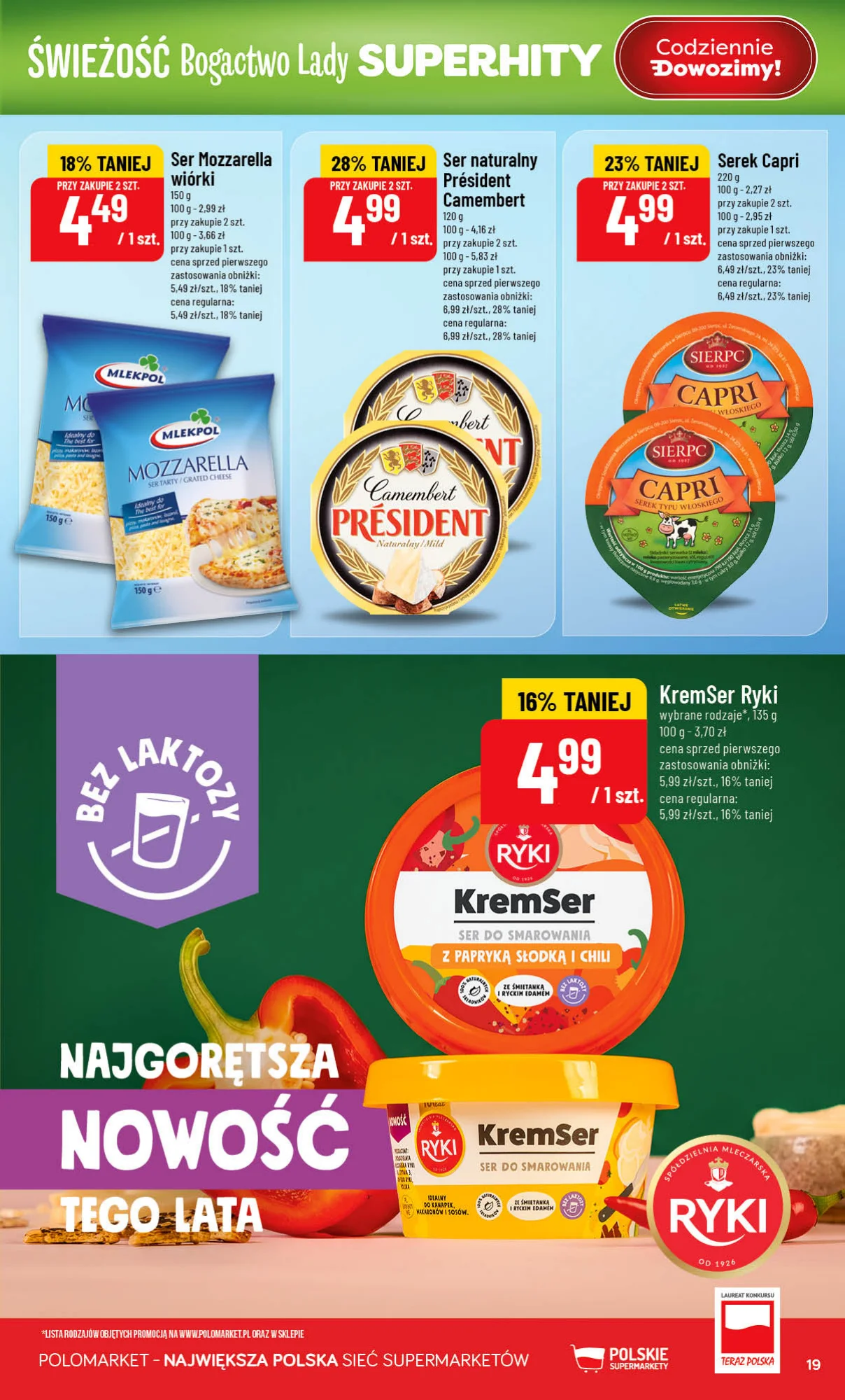 Gazetka promocyjna POLOmarket str. 19