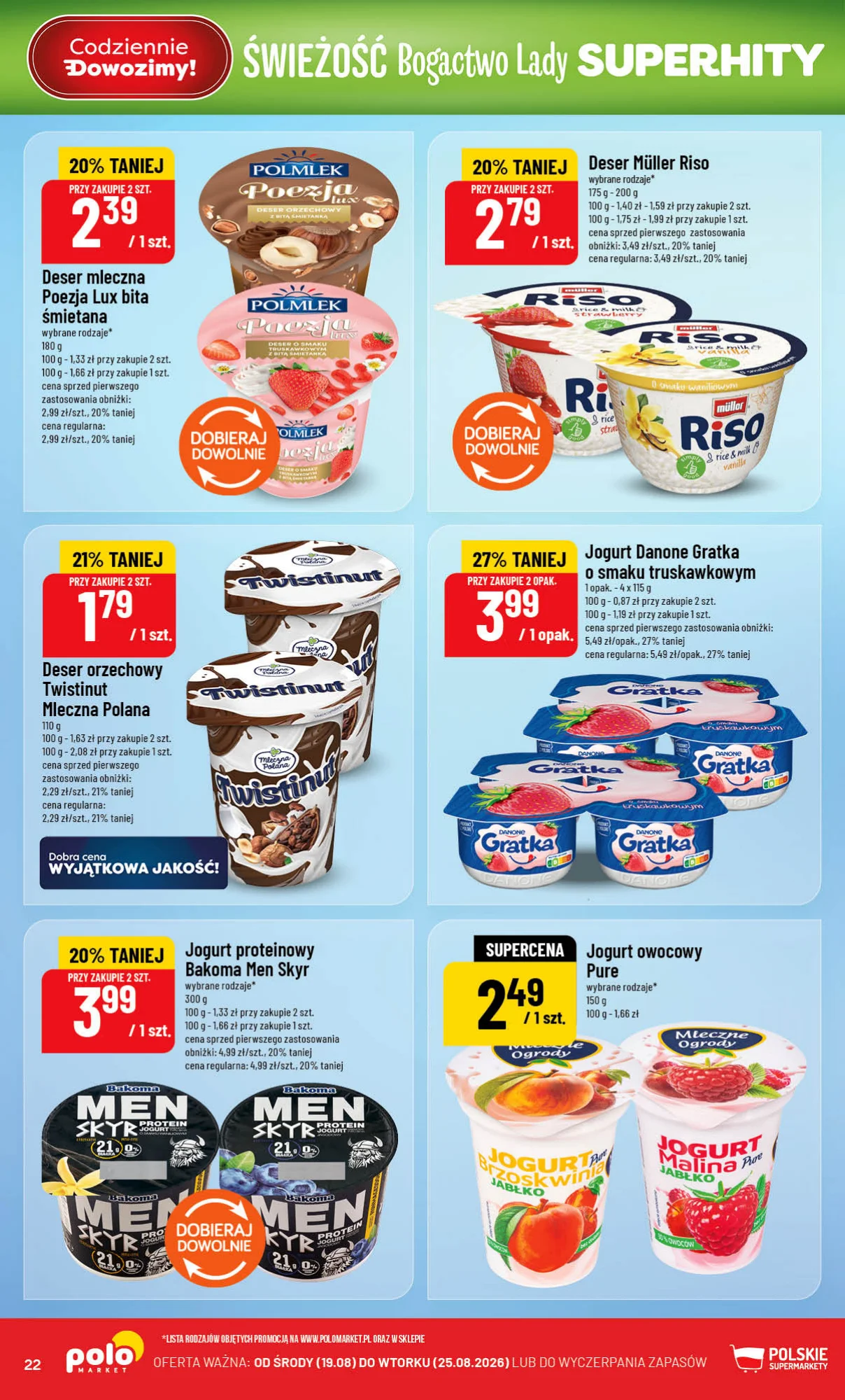 Gazetka promocyjna POLOmarket str. 22