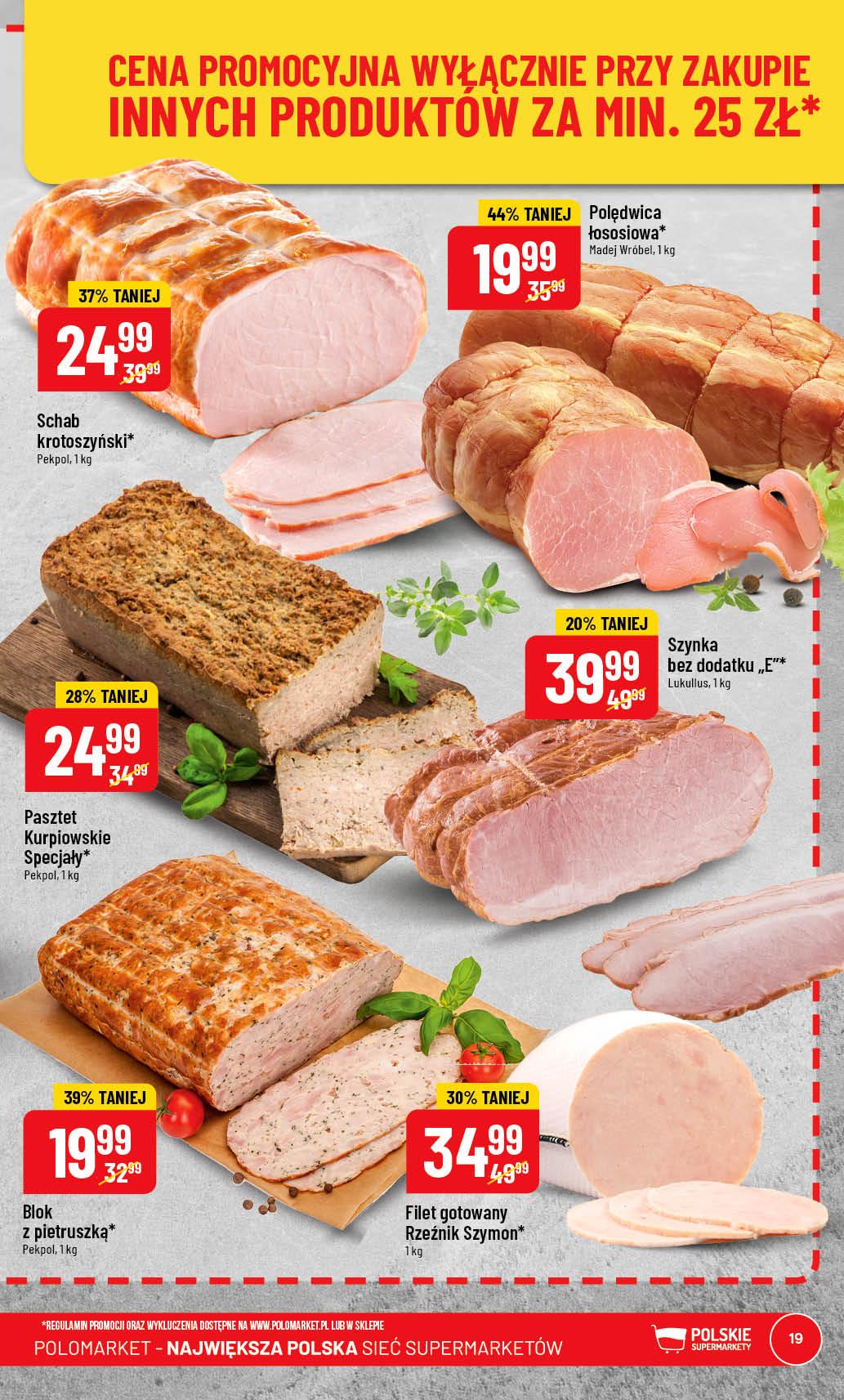 Gazetka promocyjna POLOmarket str. 19
