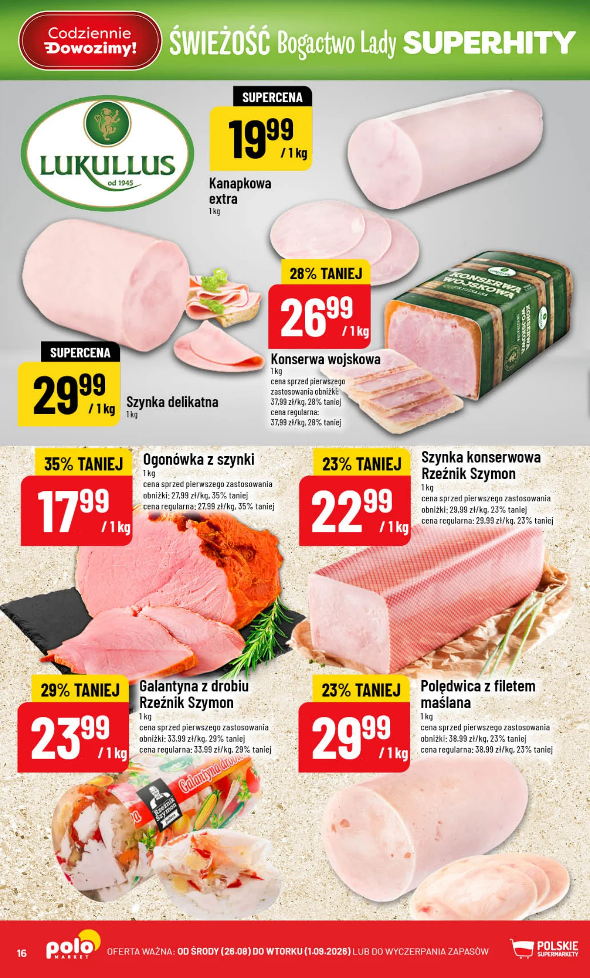 Gazetka promocyjna POLOmarket str. 16