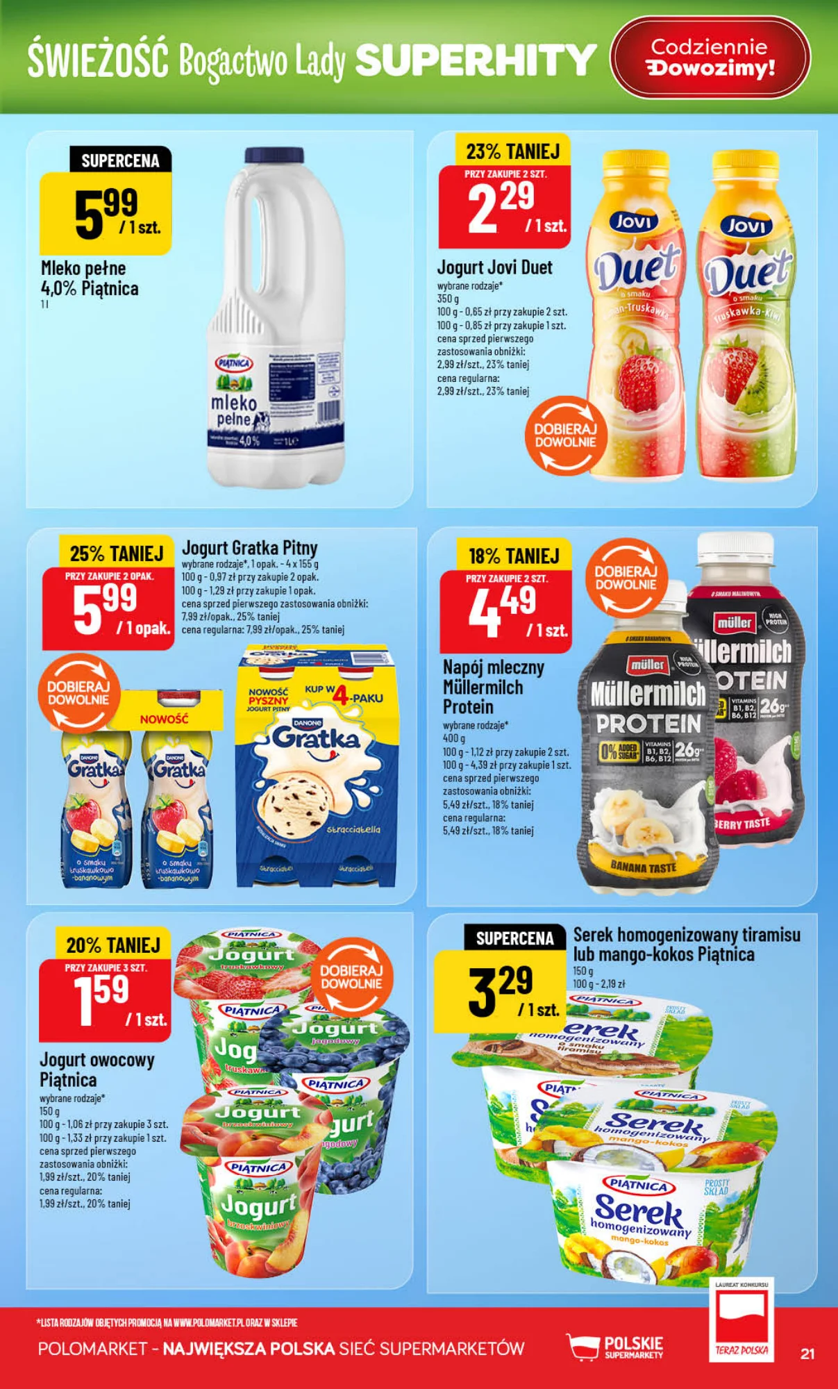 Gazetka promocyjna POLOmarket str. 21