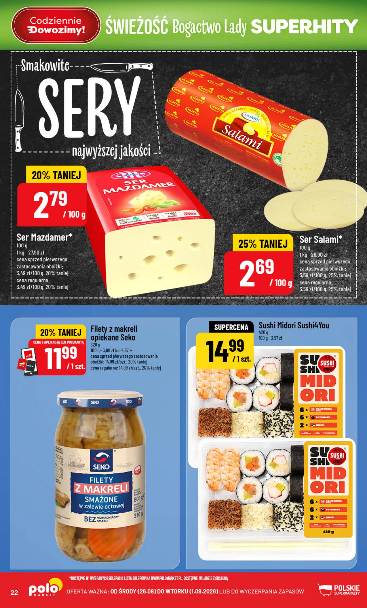 Gazetka promocyjna POLOmarket str. 22