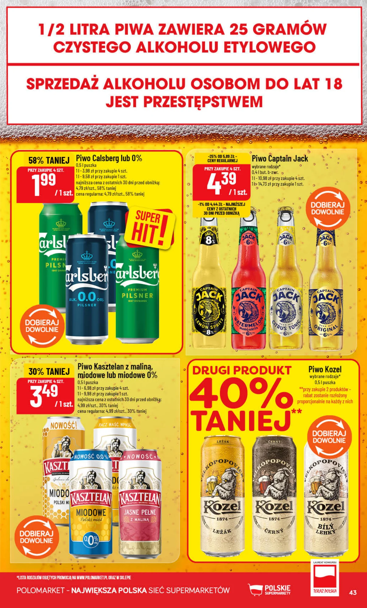Gazetka promocyjna POLOmarket str. 43