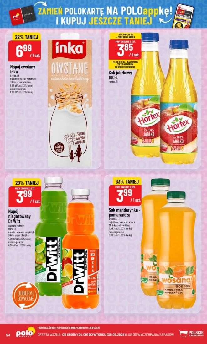Gazetka promocyjna POLOmarket str. 54